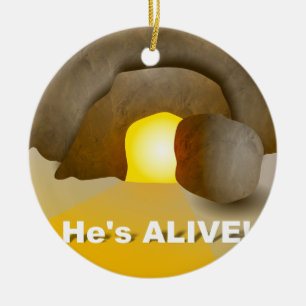 He's Alive! Ceramic Tree Decoration
