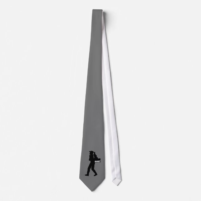 He's Backpacking Idaho Tie (Front)