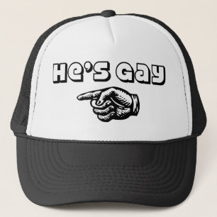 He's Gay Trucker Hat