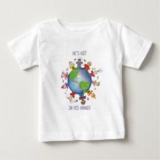 He's Got the Whole World in His Hands Baby T-Shirt