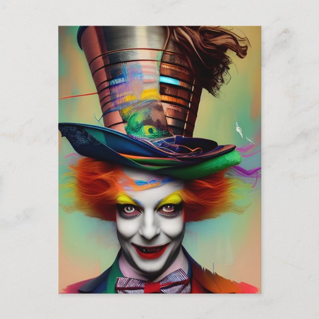 He's Mad Postcard (Front)