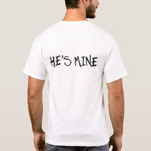 HE'S MINE. EQUAL MARRIAGE. GAY WEDDING SHIRTS
