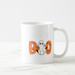 He's My Boo Matching Halloween Couples She's My Bo Coffee Mug