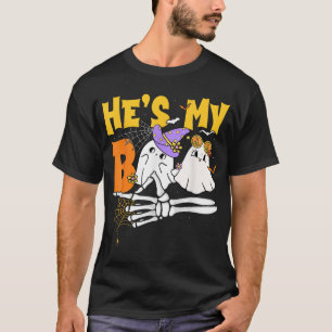 He'S My Boo Shes My Boo Ghosts Matching  T-Shirt
