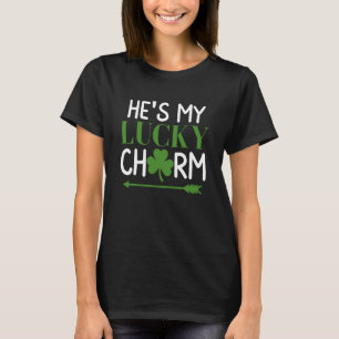 He's My Lucky Charm Lucky Shamrock Saint Patricks T-Shirt