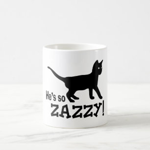 He's so Zazzy - Cat Lover Coffee Mug