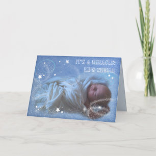 He's there! card