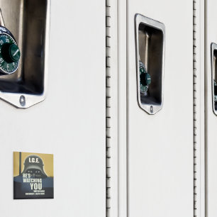 He's Watching You 2026 Magnet