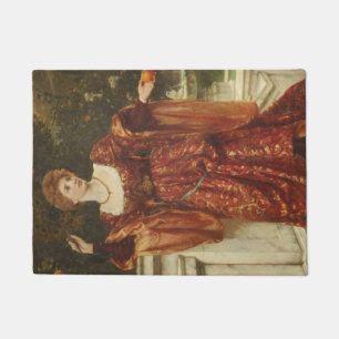 Hesperia (by Frank Dicksee) Doormat