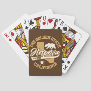 Hesperia,California Playing Cards