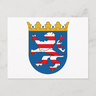 Hessen Coat of Arms Postcard