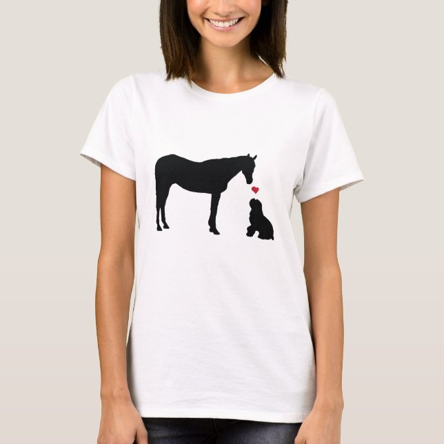Hest Og Hund Apparel T-Shirt (Front)