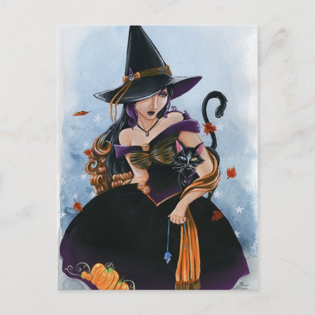 'Hester and Thirteen' Postcard (Front)