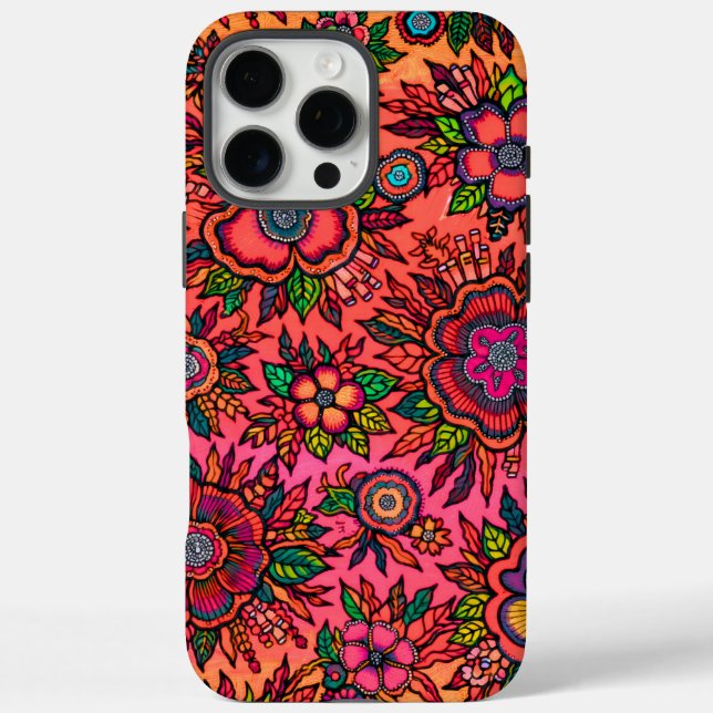 HESTIA: Sacred Ember- Maximalist iPhone Case (Back)