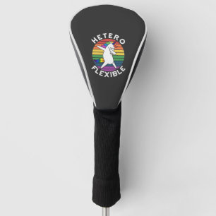 Hetero Flexible LGBT Lesbian Gay bisexual Trans Golf Head Cover