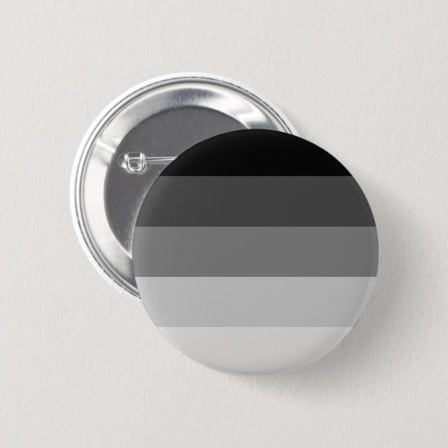 Hetero Pride Flag, Straight Pride Flag 6 Cm Round Badge (Front & Back)