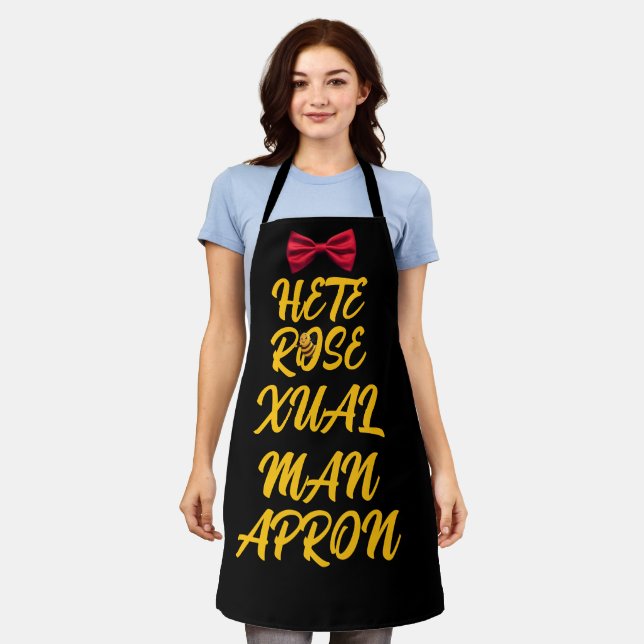 HETEROSEXUAL MAN APRON (Worn)
