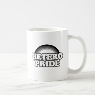 Heterosexual pride coffee mug