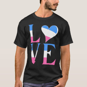 Heterosexual Pride Flag Love Support Men Women Boy T-Shirt