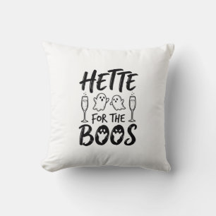 Hette For The Boos Halloween Ghost Party Shirt Des Cushion
