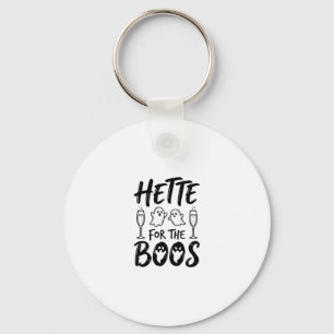 Hette For The Boos Halloween Ghost Party Shirt Des Key Ring