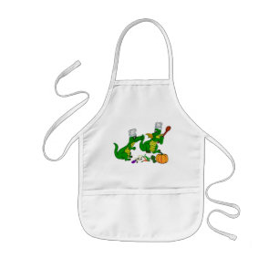 Heute werde ich kochen kids apron
