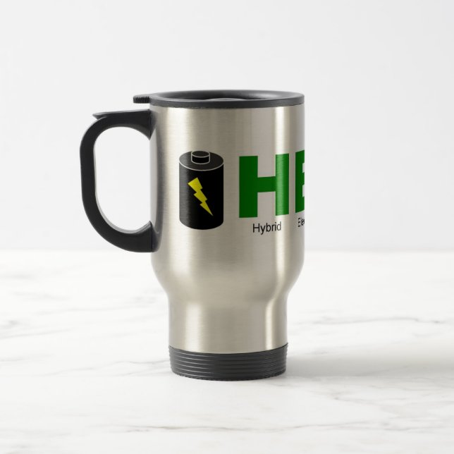 HEV pump and battery Travel Mug (Left)