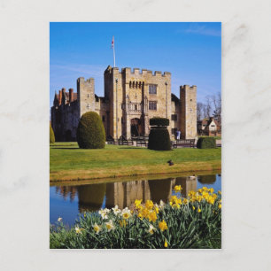 Hever Castle, Kent flowers Postcard