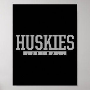 Hewitt-trussville Huskies Softll Hs Poster