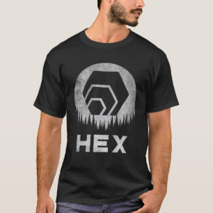HEX Coin HEX To The Moon Token Crypto Cryptocurren T-Shirt