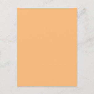 Hex Colour #FABA77, Brandy Holiday Postcard