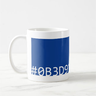 Hex Colour Mug (Blue)