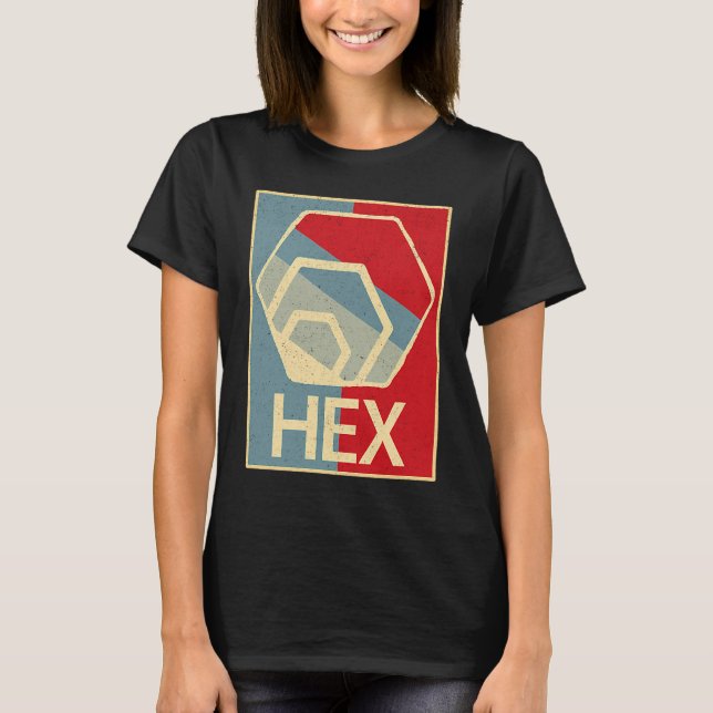 HEX Crypto by Richard Heart HEX Investing & Tradin T-Shirt (Front)