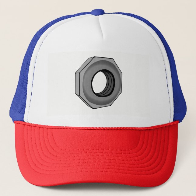 Hex Nut Trucker Hat (Front)