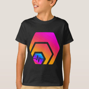 HEX PulseChain Crypto PLS Logo Cryptocurrency Stak T-Shirt