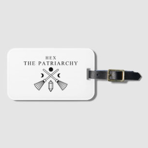 Hex The Patriarchy Luggage Tag