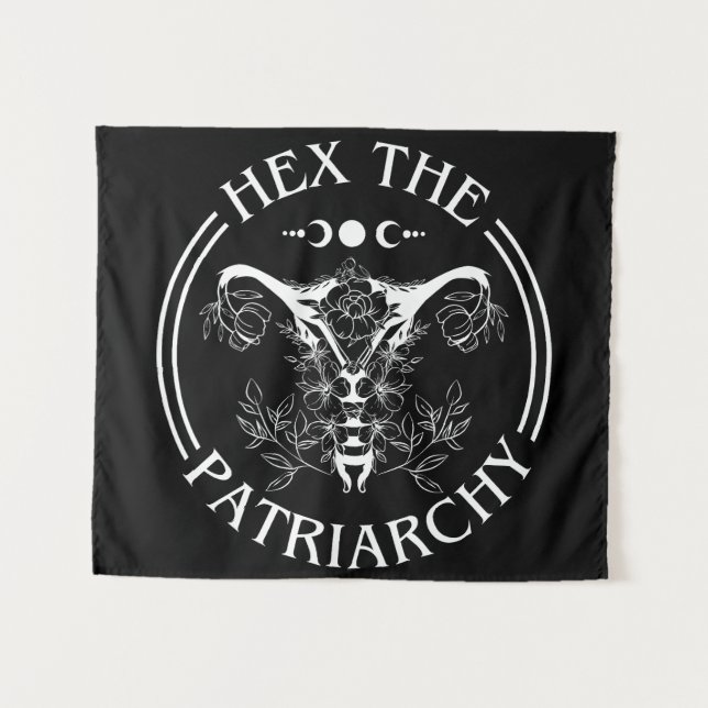 Hex The Patriarchy Tapestry (Front (Horizontal))