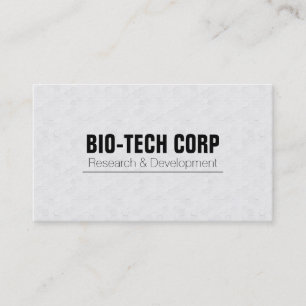 Hex White Business Card