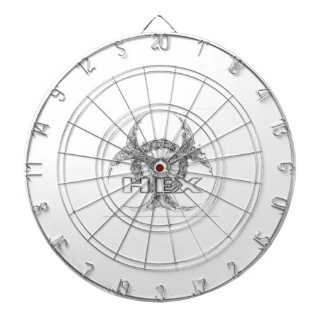HEX White Dartboard