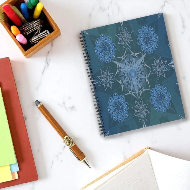 Hexa triangles yantra petals inscription notebook (Creator Uploaded)