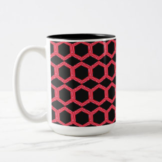 HexaGlow Two-Tone Coffee Mug