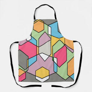 Hexagon Bauhaus Apron
