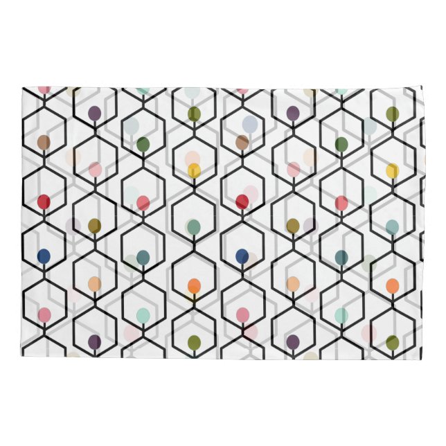 Hexagon Chains Pillowcase (Back)
