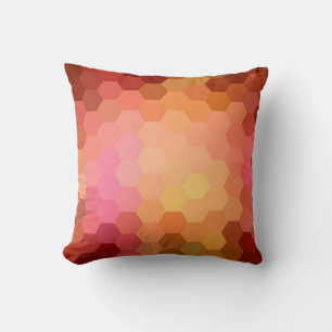Hexagon Chevron Pattern 2 Cushion