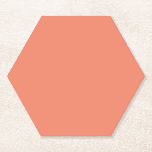 Hexagon Coasters | Paper | Custom | Party Décor (Front)