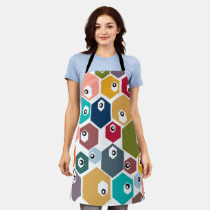 Hexagon Eyeballs  Apron