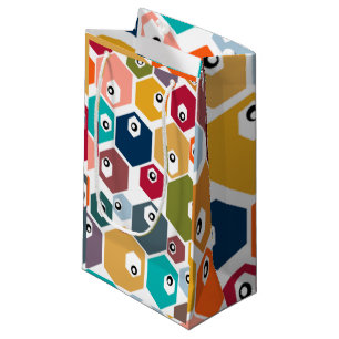 Hexagon Eyeballs Small Gift Bag