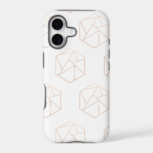 Hexagon geometric phone case