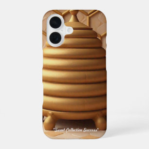 "Hexagon Haven Art" iPhone 16 Case