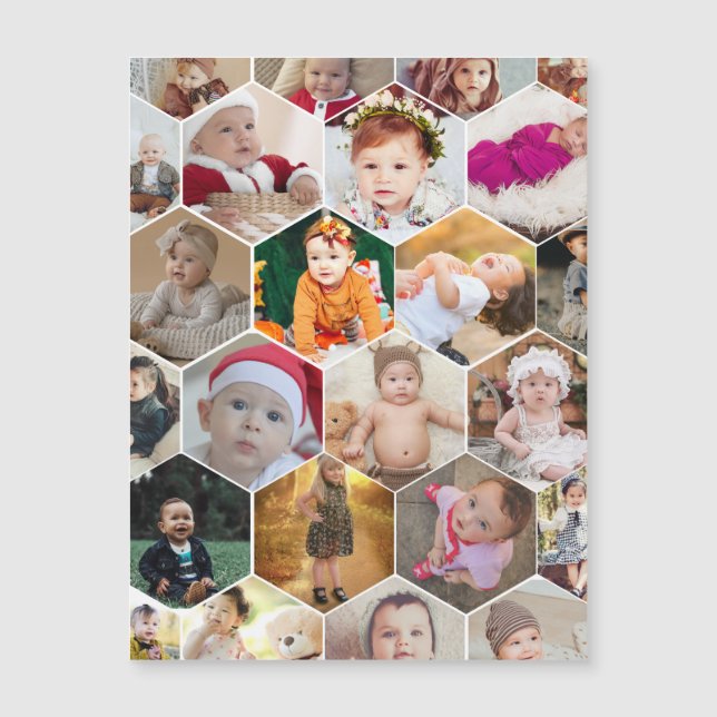 Hexagon Photo Collage (Front)